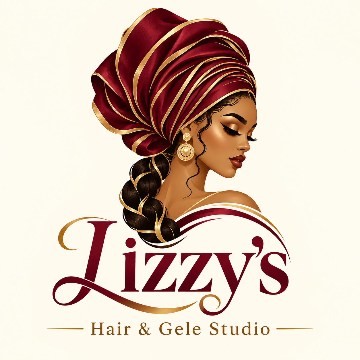 Lizzy’s Hair & Gele Studio logo