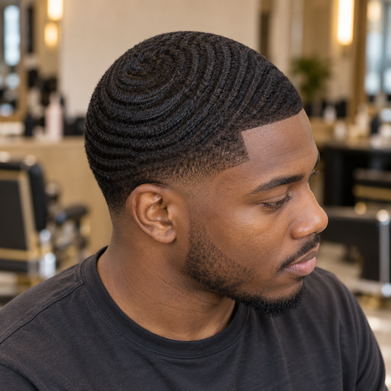 360 Waves haircut