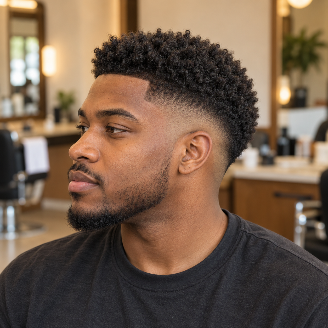 Drop Fade haircut