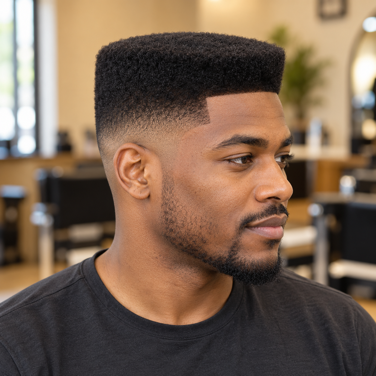 Flat Top haircut