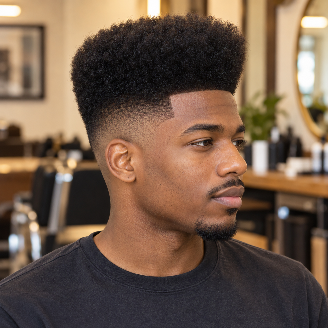 High-Top Fade haircut