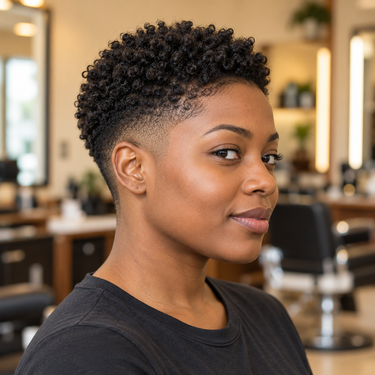 Temple Fade haircut